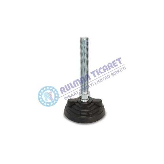 PAMZB 801610 PLASTİK AYAK MAFSALLI ZEMİN BAĞLANTIL